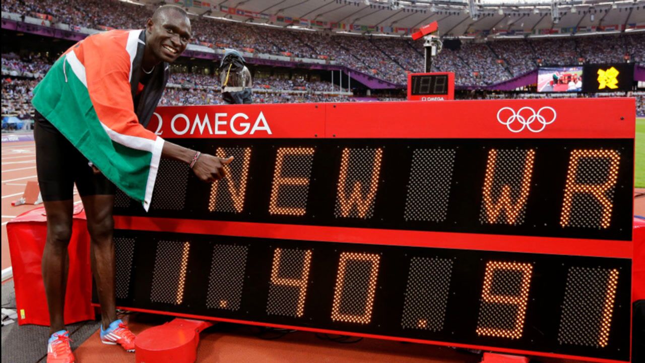 经典回顾大卫鲁迪沙创造的800米世界纪录