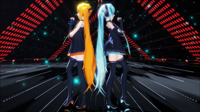 MMD初音未来歌姬计划,亚北音流,Super Duper