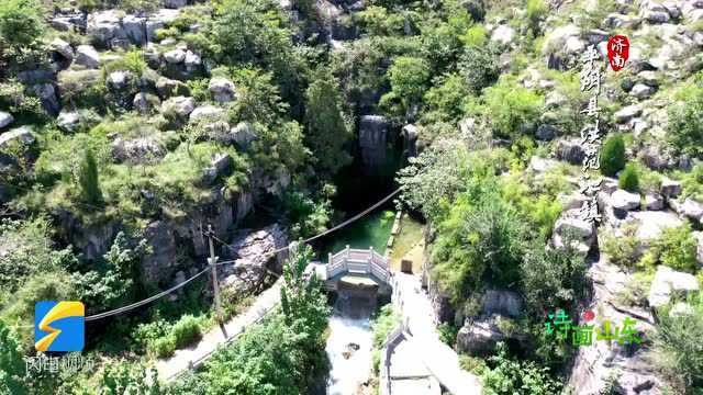 诗画山东|济南洪范池镇:秋雨过后泉水喷涌,山中再现壮丽泉景