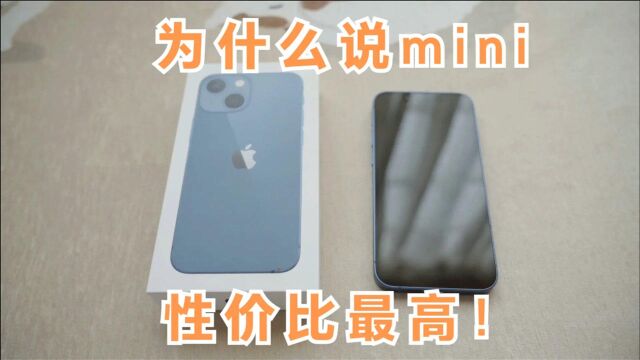 iPhone 13 mini详细体验,续航、摄像头、价位优缺点分析