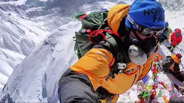 全景直击珠穆朗玛峰顶!冰天雪地雄伟壮阔,令人叹为观止