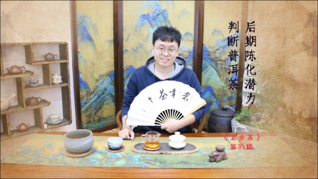 君幸茶丨什么要素能判断普洱茶的后期陈化潜力?香气、滋味,还是汤感、余韵?