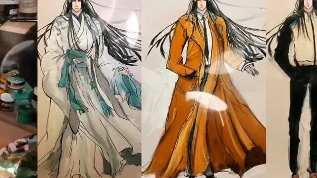 看完魔道祖师动画,涂几张不同造型的蓝忘机,哪一张最帅?