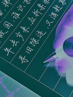 行楷随笔练习#邵辉行楷教学