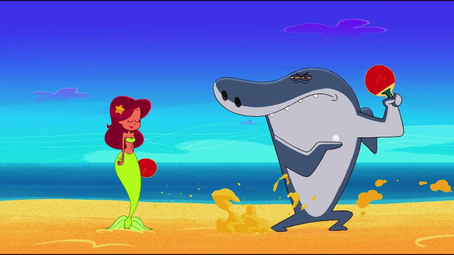 美人鱼很危险,幸亏有鲨鱼保护