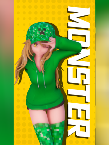 我的世界:这样的苦力怕娘,我太爱啦!