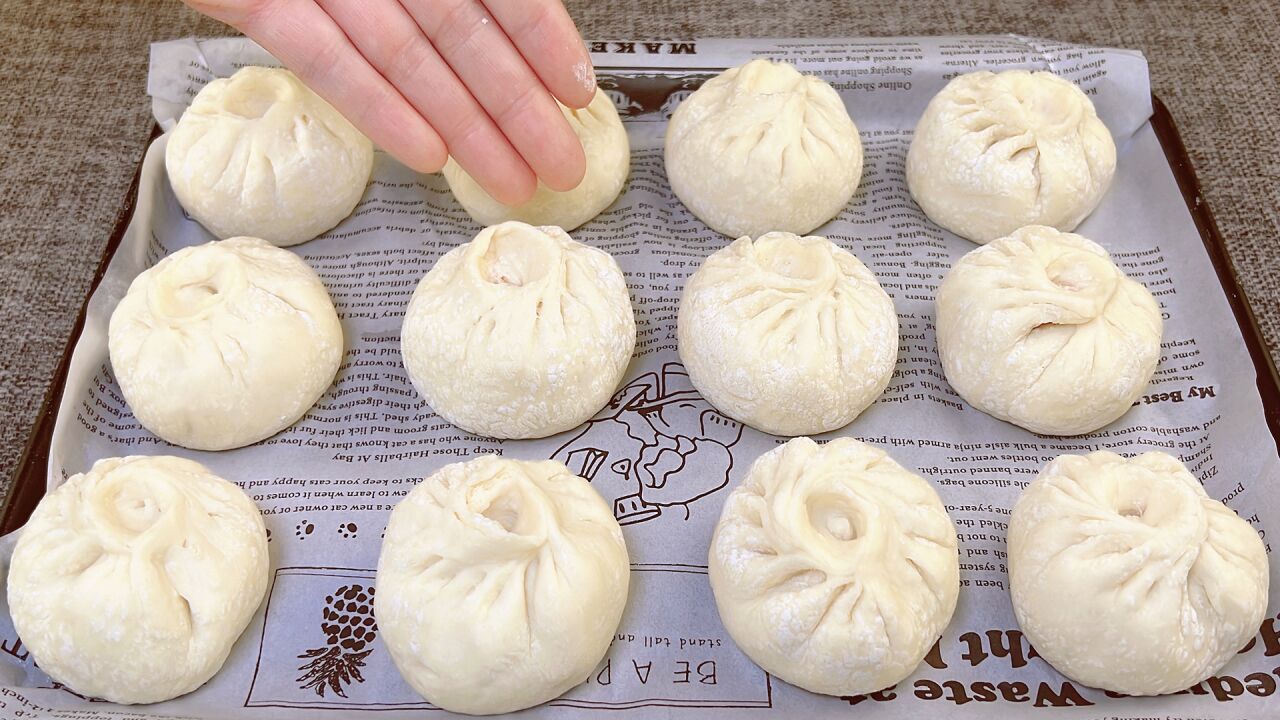 教你包子生胚速冻，不解冻，不发酵，蒸了就松软，跟现蒸口感一样_高清1080P在线观看平台_腾讯视频