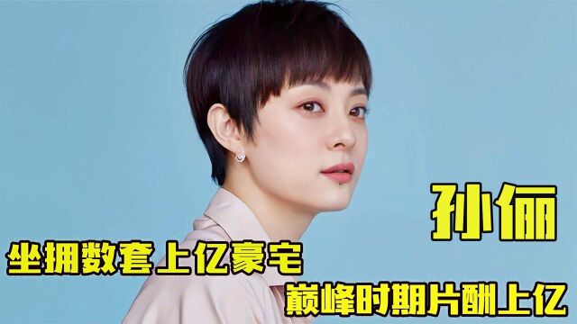 “隐形富婆”孙俪:几十万的车随手送给别人,年仅30身价竟超百亿