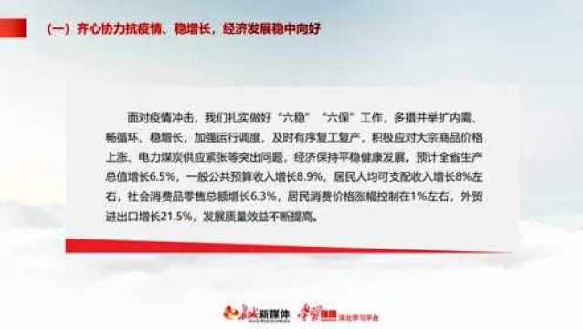 长城PPT丨2022年河北省政府工作报告要点