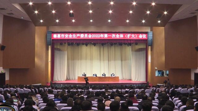 市安全生产委员会召开2022年第一次全体(扩大)会议