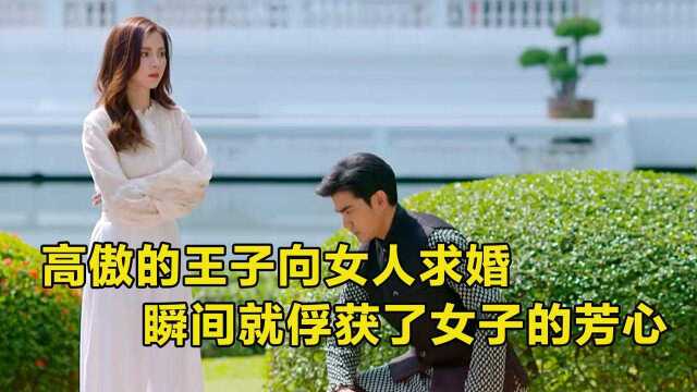 高傲的王子向女人求婚,瞬间俘获了女子的芳心,女子瞬间沦陷