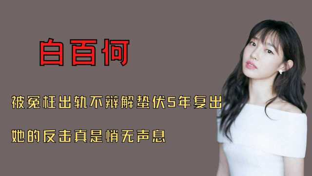 从“京圈太子妃”到“销声匿迹”,白百何做了哪些荒唐事?