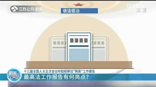 十三届全国人大五次会议 听取和审议“两高”工作报告