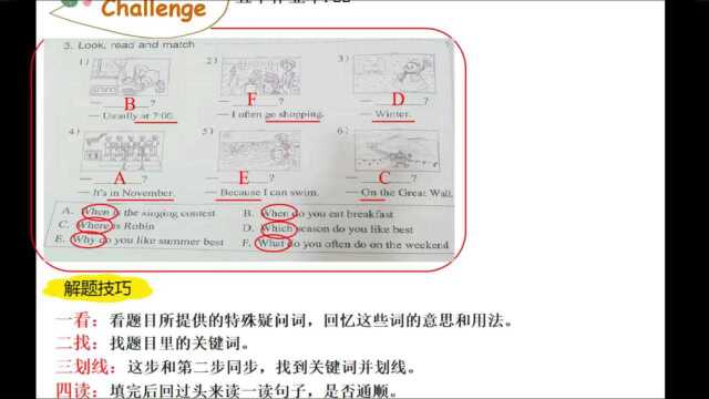 五下说题 特殊疑问词