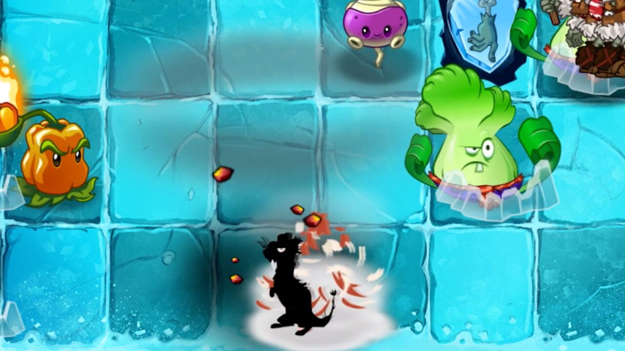 pvz2 frostbite caves day26植物大战僵尸2冰河世界26天