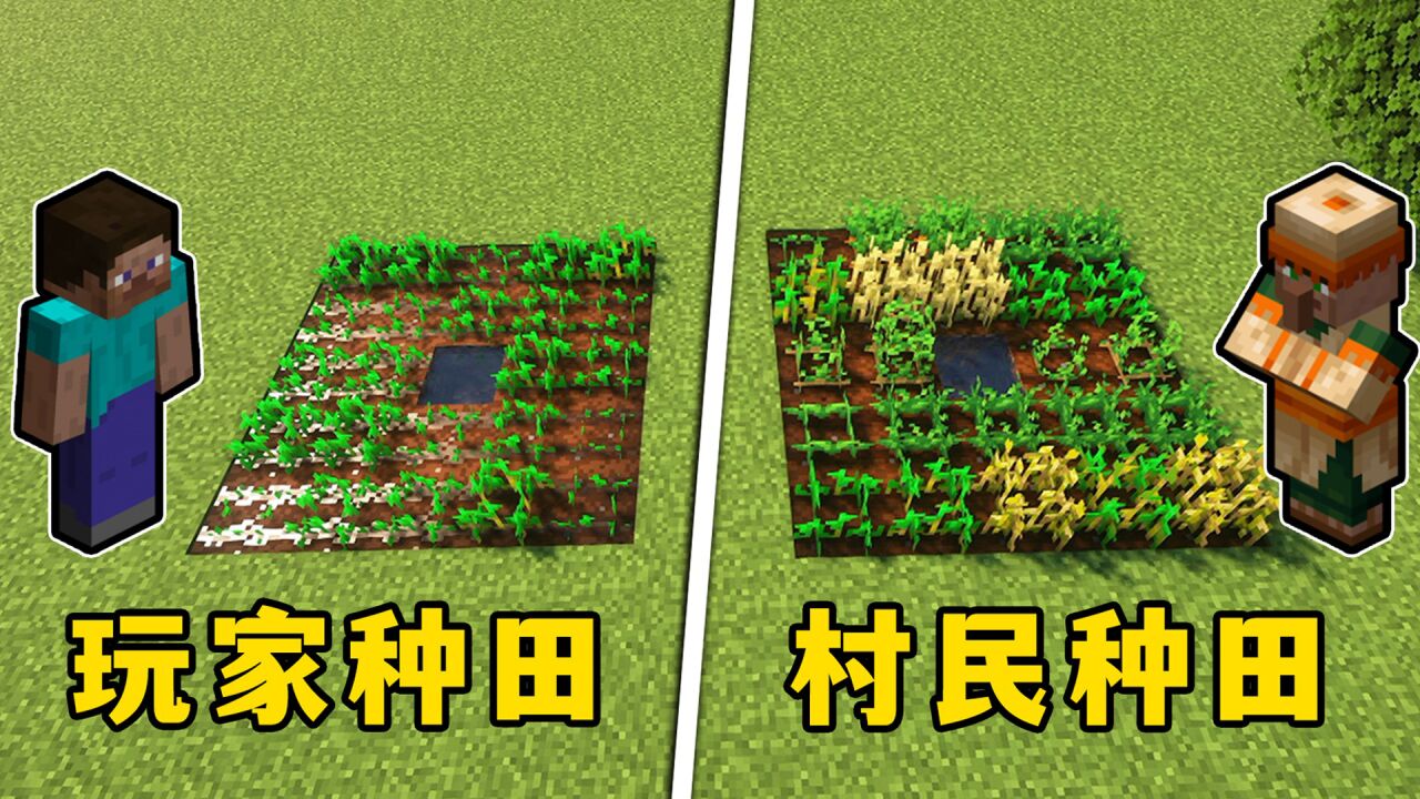 我的世界:7个生存小技巧,向村民学习如何种田_高清1080P在线观看平台_腾讯视频