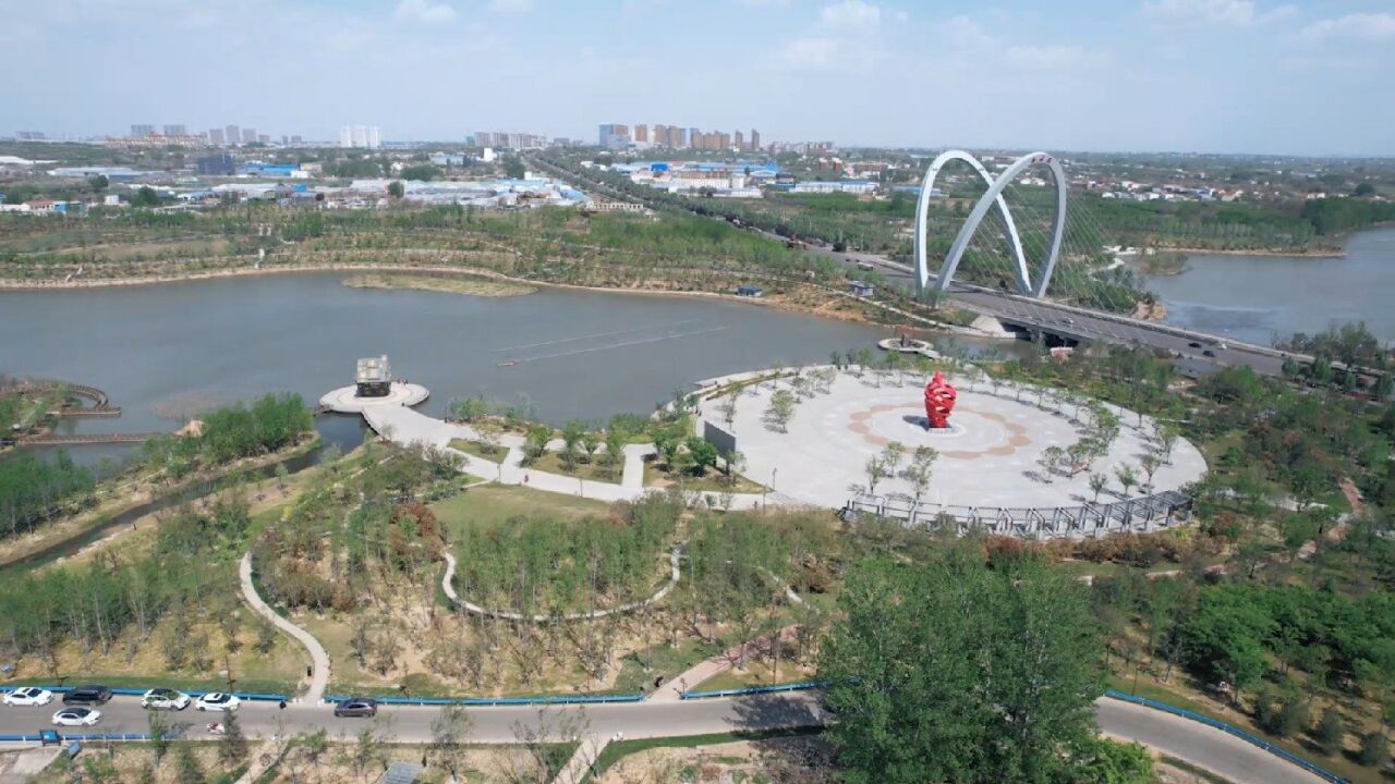 溱水湿地公园重现厚重的历史文化风貌和优美的自然生态景观