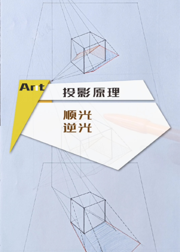 投影原理 顺光 逆光 零基础学素描网课 欢迎咨询