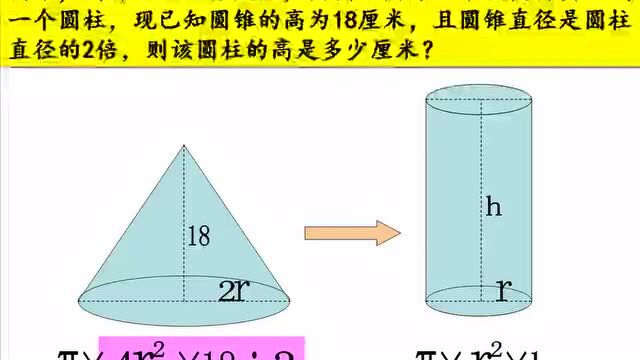 圆柱和圆锥题2