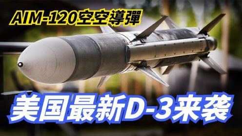 【美国AIM-120导弹】美国现役最强空对空导弹，最远射程160公里