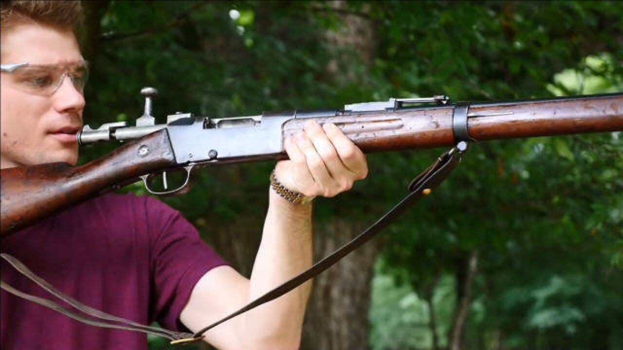法国勒贝尔m1886步枪,最成功的无烟火药枪械,出生即是巅峰