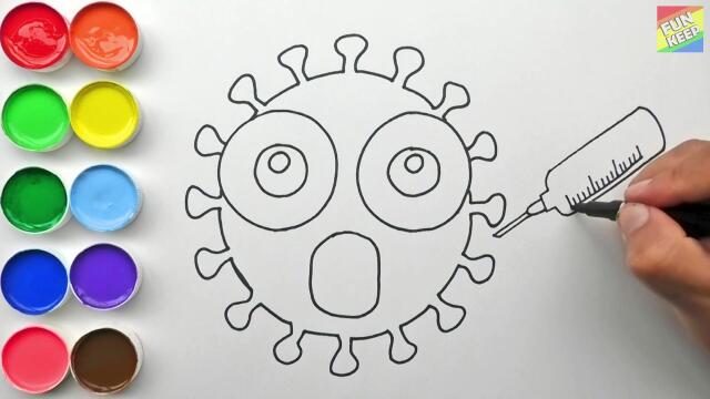 简笔画:给你病毒打针