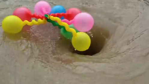 儿童小实验系列：气球与大漩涡的趣味实验