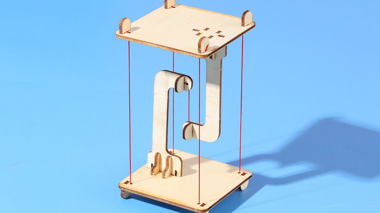 科学小实验张拉结构体