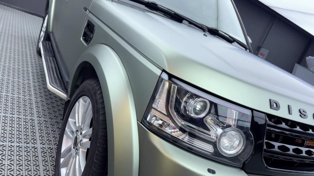 路虎发现超哑灰绿改色