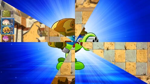 植物大战僵尸系列:机枪射手与寒冰射手