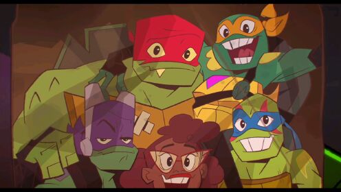 2022最新动画电影——《忍者神龟：崛起》高分电影！强烈推荐！