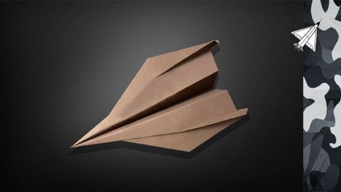 04:25简易a4折纸飞机f-22战斗机!比普通纸飞机平衡性更强!飞的更远!