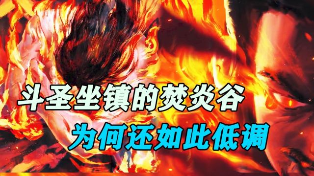 斗破苍穹:斗圣坐镇的焚炎谷,为何行事如此低调