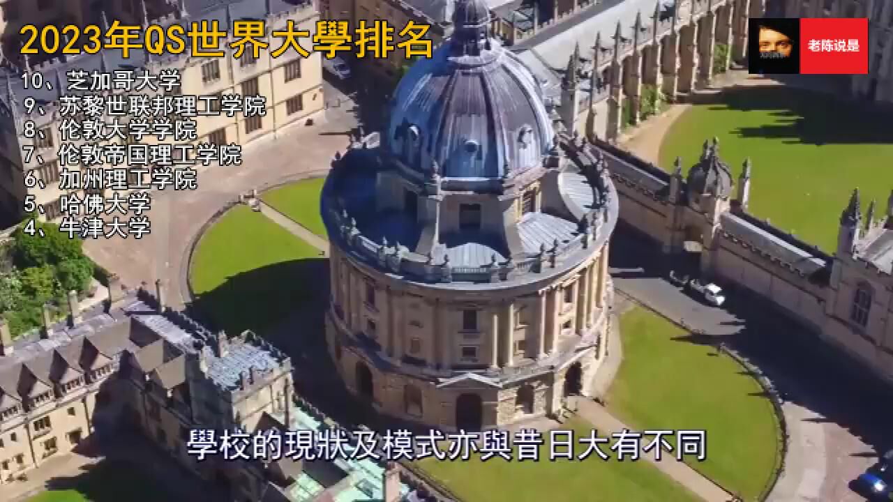 2023年度世界前十名大学QS世界大學排名_高清1080P在线观看平台_腾讯视频
