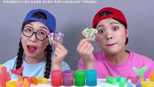 彩虹糖果美食挑战赛！