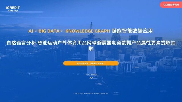 自然语言分析智能运动户外体育用品网球避震器电商数据产品属性要素提取抽取艾科瑞特科技(iCREDIT)