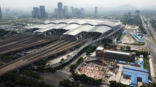 广东省广州市,带大家看看,中国最繁忙的高铁站“广州南站”