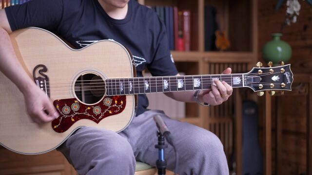 吉普森Gibson SJ200 Rosewood 2022 吉他评测