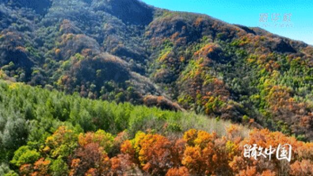 瞰中国|河北涞水:野三坡秋色