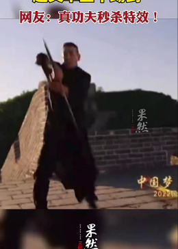 赵文卓空中花式踢剑_高清