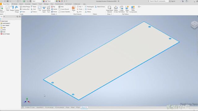 Autodesk Inventor 2021案例教程:电气柜(01)