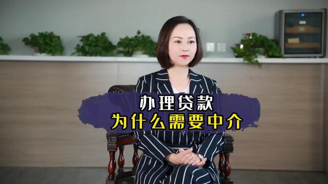 办理贷款,为什么需要中介森强金融