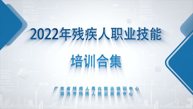 广东省残疾人粤北就业培训中心2022年培训合集(韶关市残疾人就业服务中心)