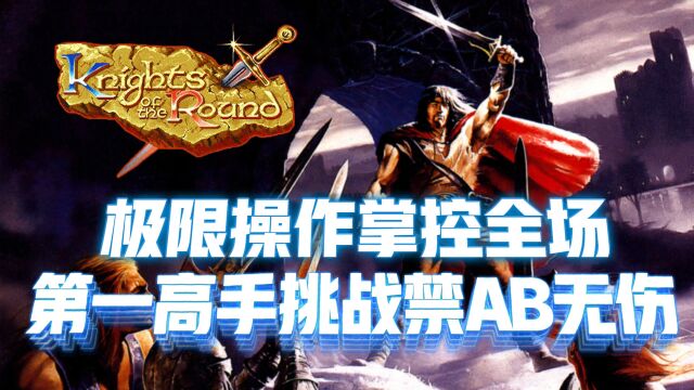 圆桌武士:世界第一高手挑战禁AB无伤,极限操作掌控全场