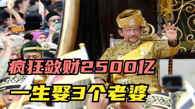 文莱国王有多“壕”?坐拥7000辆豪车,马桶用纯金打造