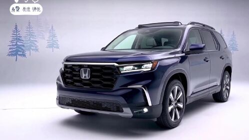 新2023款本田pilot(飞行员)——内饰和外观_最佳新3排家庭suv