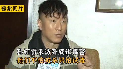 毒战幕后：孙红雷演坏人太像，导演怀疑他身上有大案，请私家侦探调查