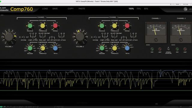 SKnote Comp760, a beast of a compressor, made simple.