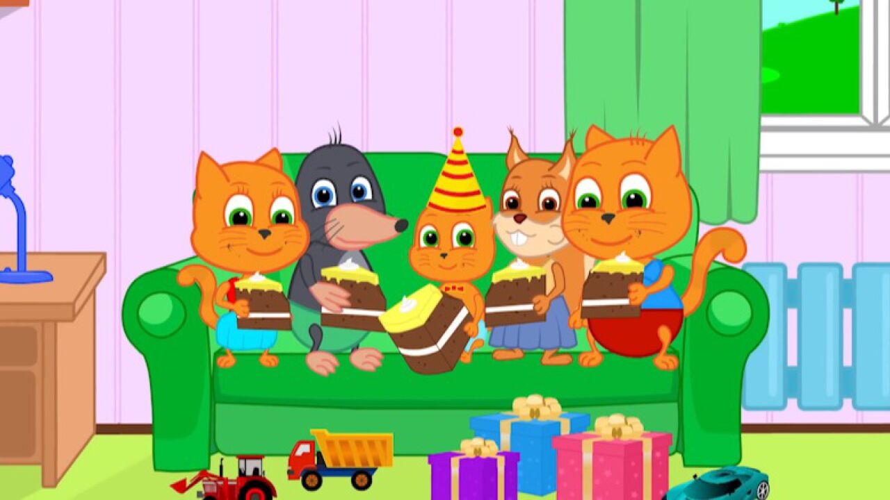 小猫一家的快乐生活，猫小弟的生日！_高清1080P在线观看平台_腾讯视频