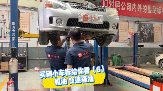 买辆二手车,查博士拆给你看之机油变速箱油更换